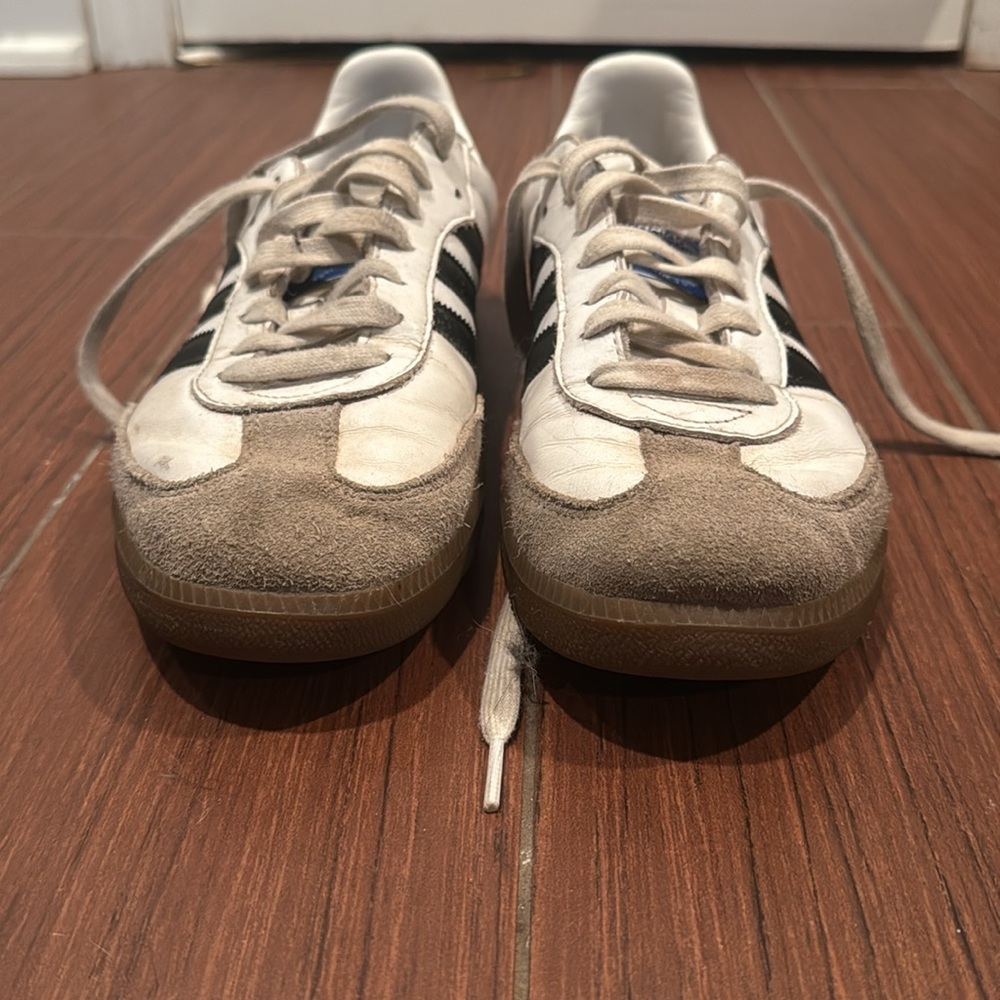 Adidas Mens Samba White Casual Shoes Sneakers Size 11 View 5